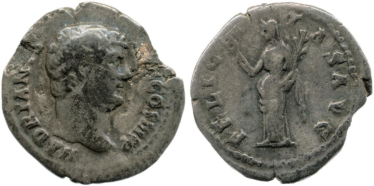 RIC II, Part 3 (second edition) Hadrian 2039, аверс, bm