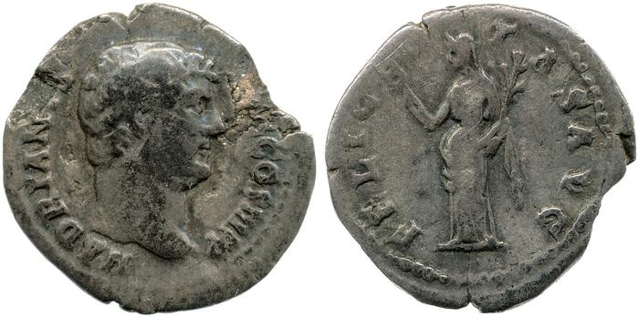 RIC II, Part 3 (second edition) Hadrian 2039, реверс, bm