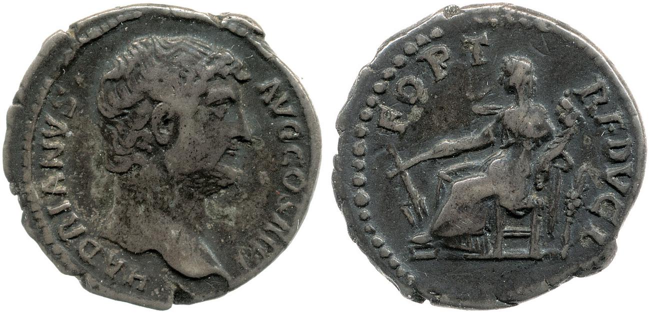 obverse RIC II, Part 3 (second edition) Hadrian 2015