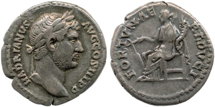 RIC II, Part 3 (second edition) Hadrian 1405, реверс, Британский музей
