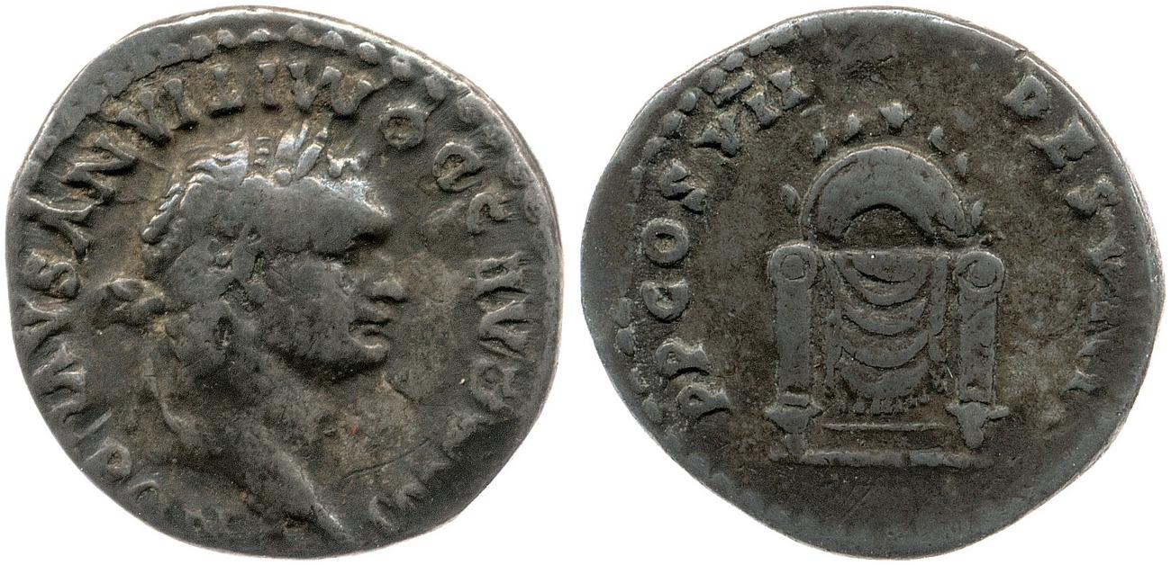 аверс RIC II, Part 1 (second edition) Domitian 14