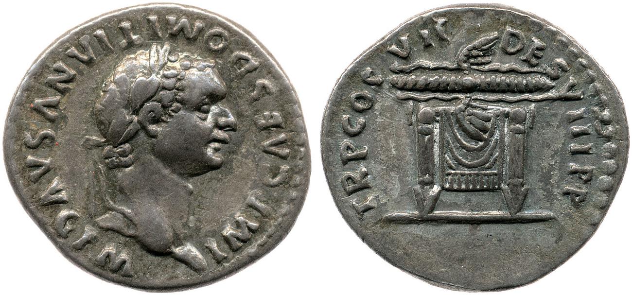 RIC II, Part 1 (second edition) Domitian 70, аверс, Британский музей