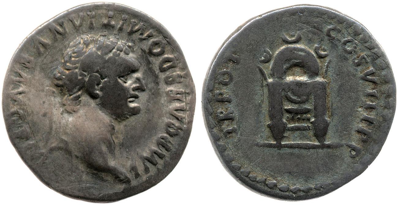 аверс RIC II, Part 1 (second edition) Domitian 100
