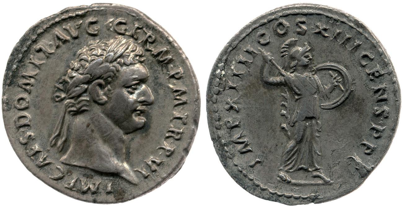 аверс RIC II, Part 1 (second edition) Domitian 504