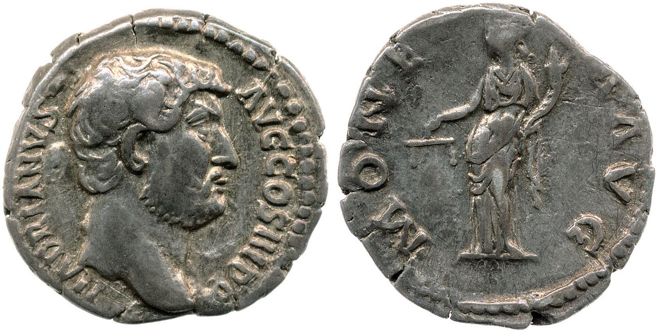 аверс RIC II, Part 3 (second edition) Hadrian 2224