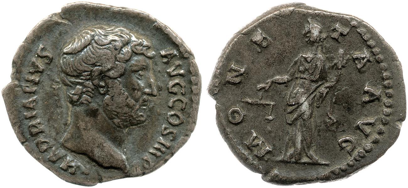 RIC II, Part 3 (second edition) Hadrian 2224, аверс, bm