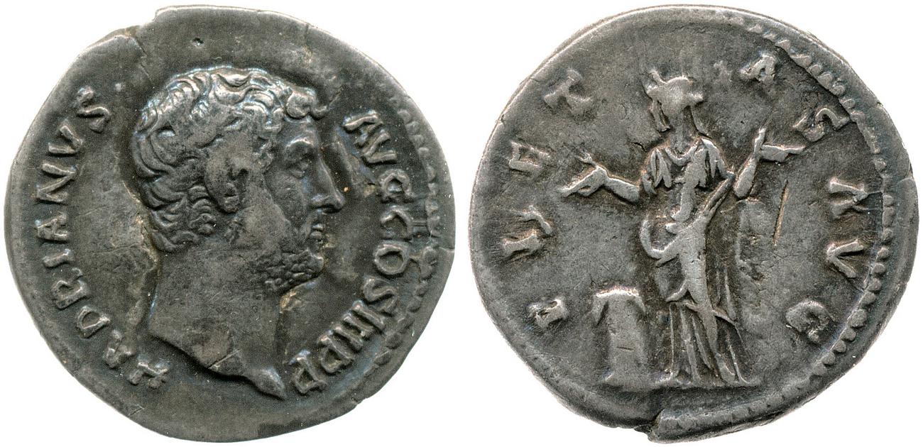 RIC II, Part 3 (second edition) Hadrian 2023, аверс, Британский музей