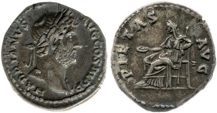 реверс RIC II, Part 3 (second edition) Hadrian 1412