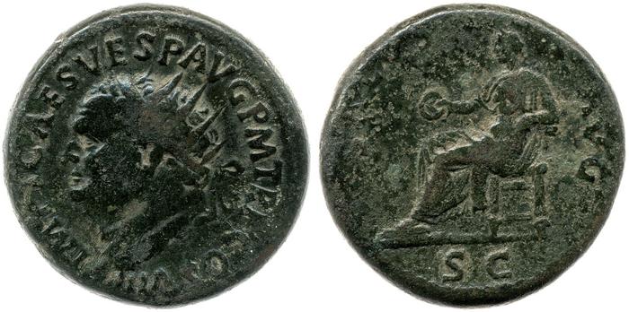 RIC II, Part 1 (second edition) Titus 204, реверс, Британский музей
