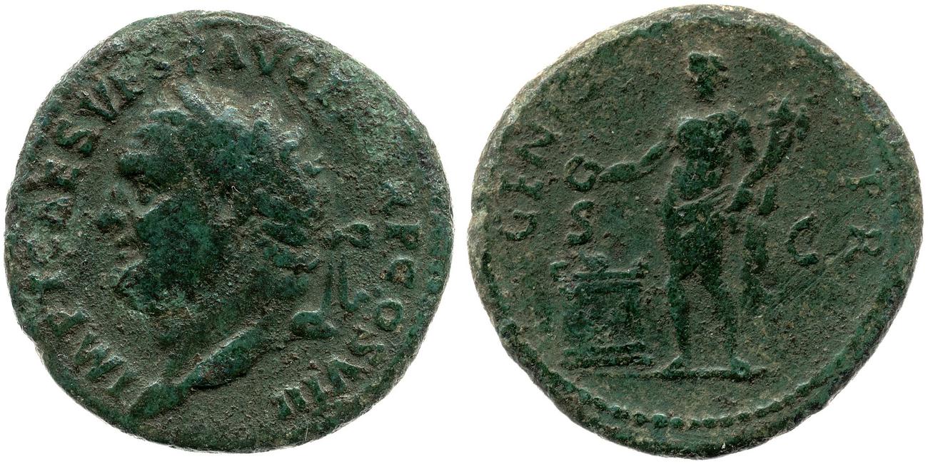 аверс RIC II, Part 1 (second edition) Titus 228