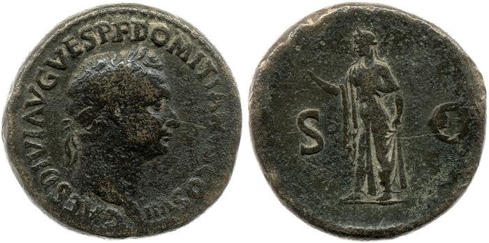 RIC II, Part 1 (second edition) Titus 298, реверс, Британский музей