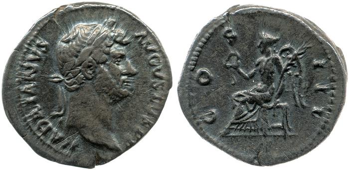 RIC II, Part 3 (second edition) Hadrian 916, реверс, bm