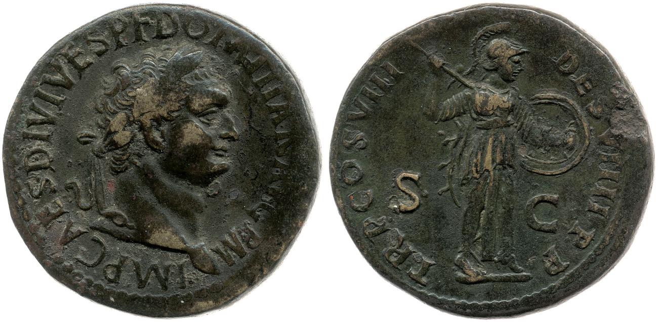 RIC II, Part 1 (second edition) Domitian 103, аверс, bm