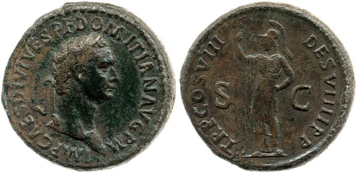 RIC II, Part 1 (second edition) Domitian 105, реверс, bm
