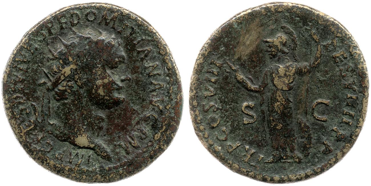 RIC II, Part 1 (second edition) Domitian 108, аверс, bm