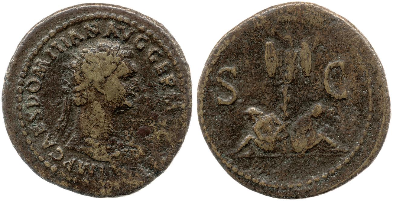 аверс RIC II, Part 1 (second edition) Domitian 295