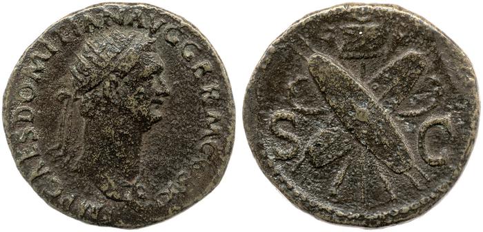 RIC II, Part 1 (second edition) Domitian 296, реверс, bm