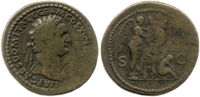 RIC II, Part 1 (second edition) Domitian 365, реверс, Британский музей