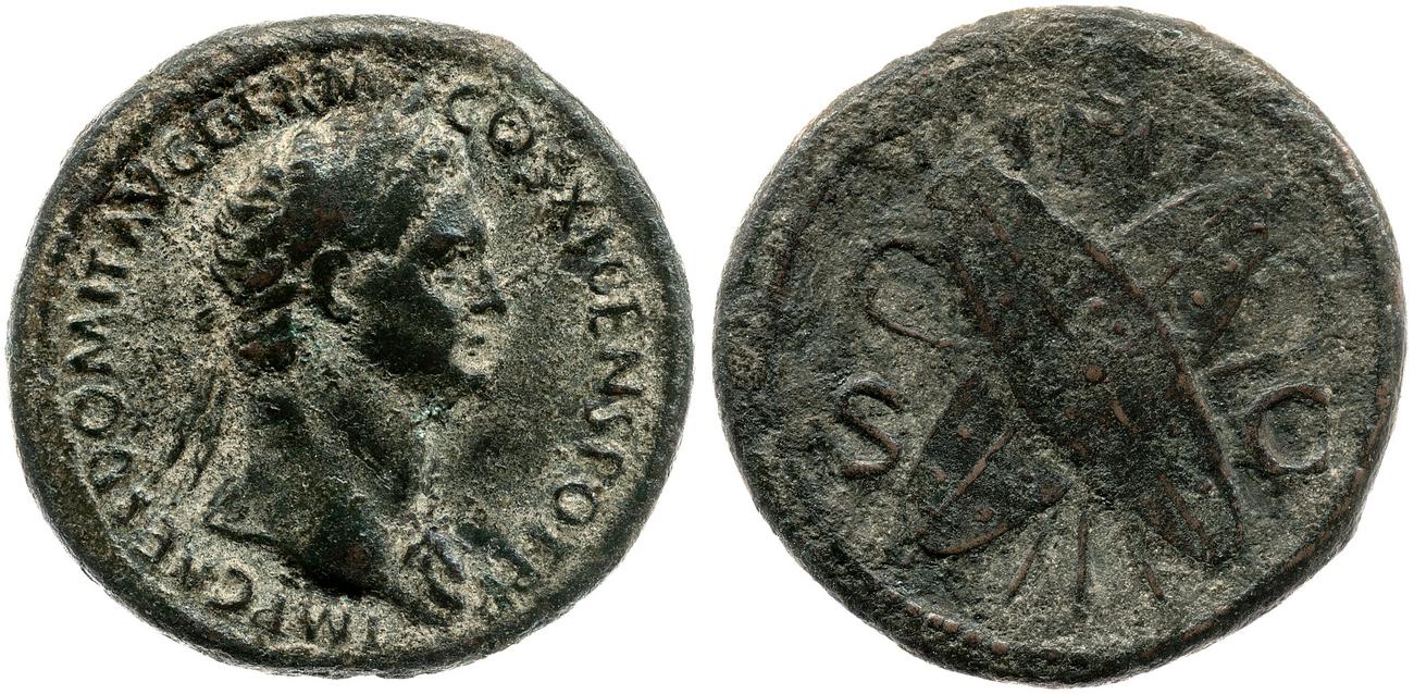 аверс RIC II, Part 1 (second edition) Domitian 386