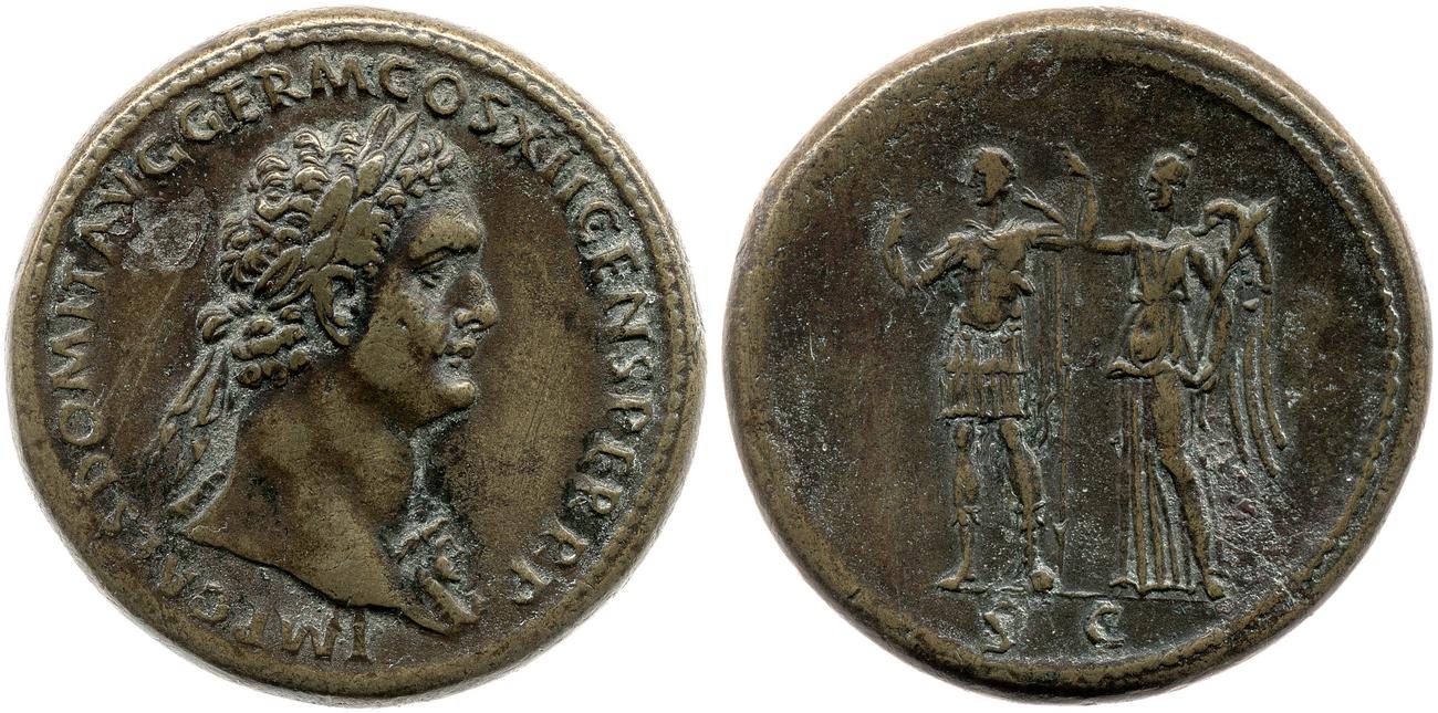аверс RIC II, Part 1 (second edition) Domitian 474
