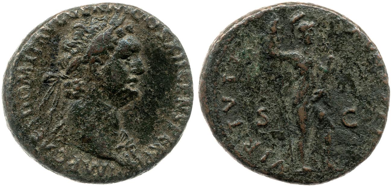 аверс RIC II, Part 1 (second edition) Domitian 500