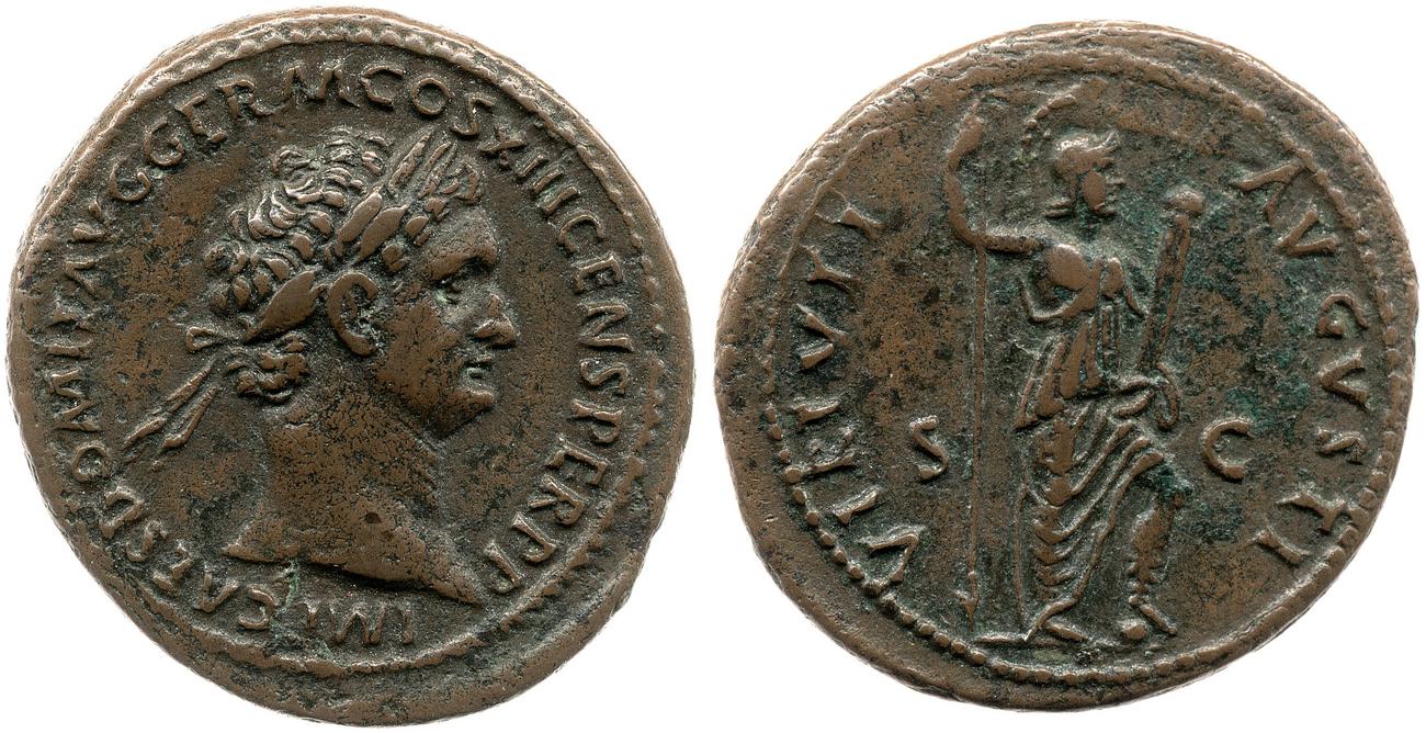 аверс RIC II, Part 1 (second edition) Domitian 550
