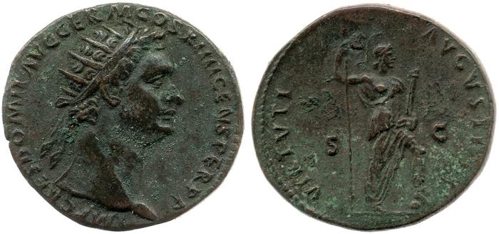 RIC II, Part 1 (second edition) Domitian 644, реверс, bm