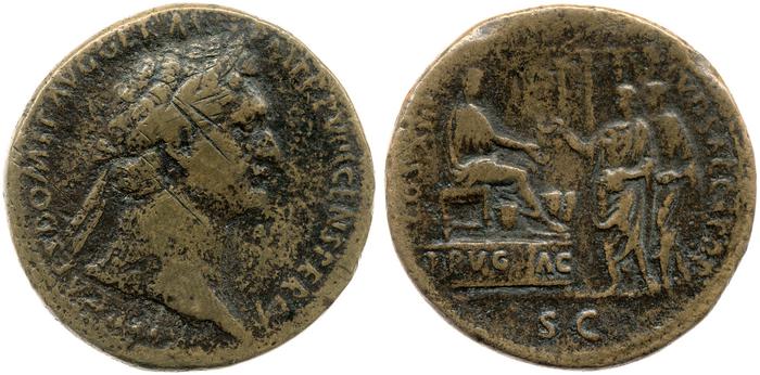 реверс RIC II, Part 1 (second edition) Domitian 608