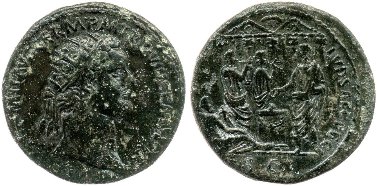 RIC II, Part 1 (second edition) Domitian 621, аверс, Британский музей