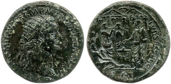 RIC II, Part 1 (second edition) Domitian 621, реверс, Британский музей