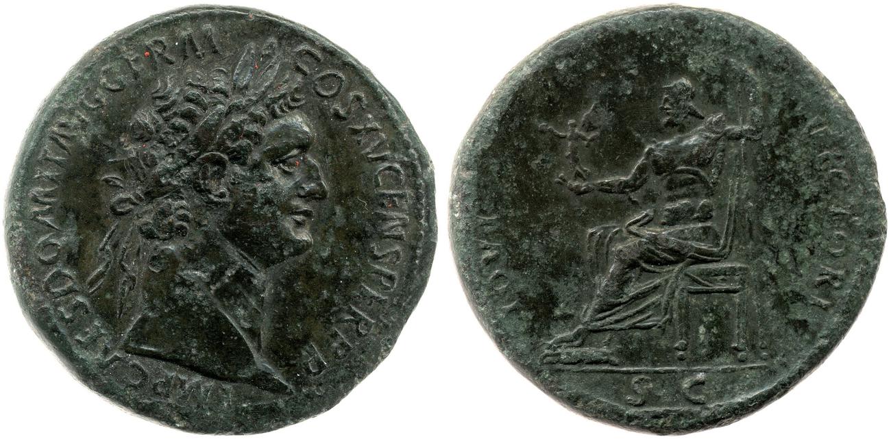 RIC II, Part 1 (second edition) Domitian 702, аверс, bm