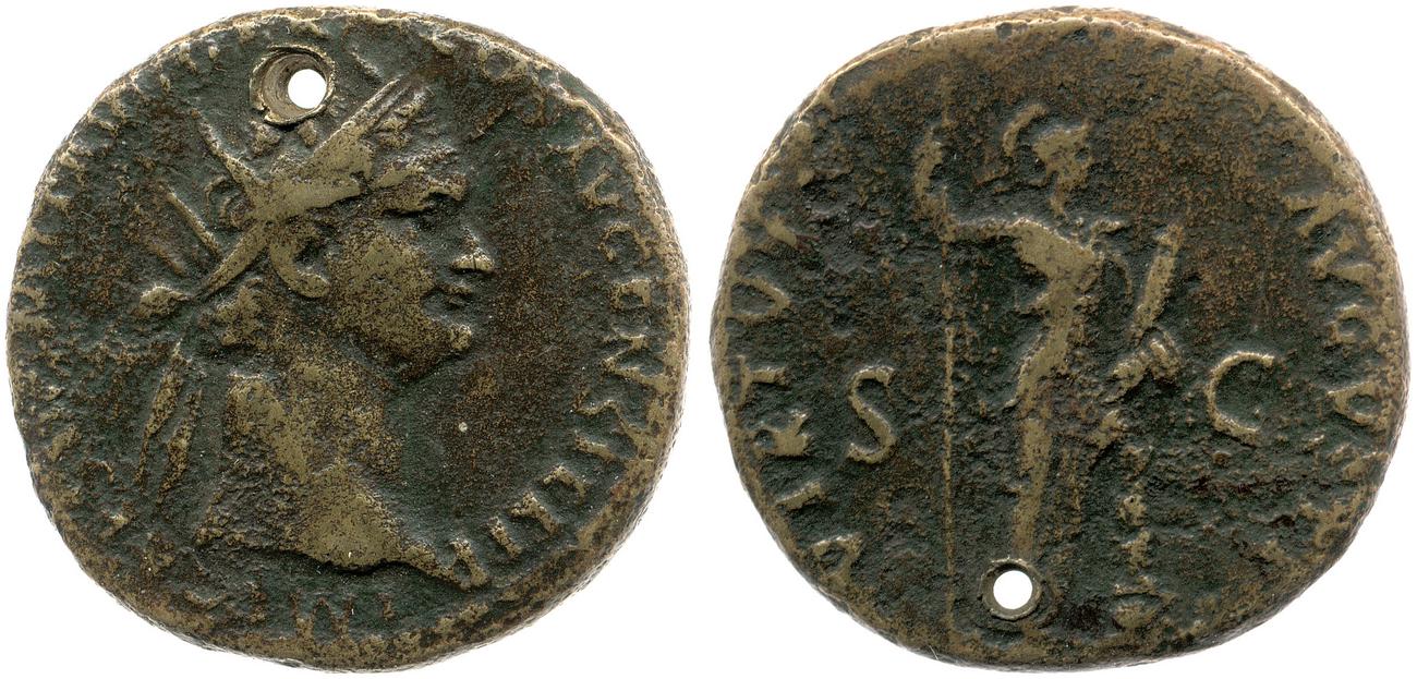RIC II, Part 1 (second edition) Domitian 706, аверс, bm
