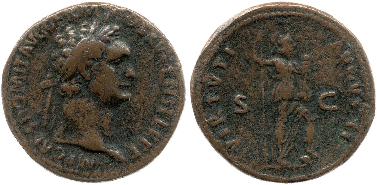 аверс RIC II, Part 1 (second edition) Domitian 709