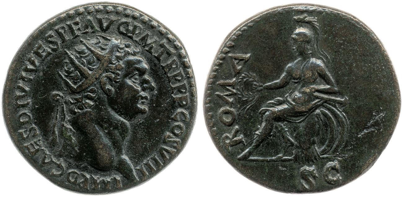 аверс RIC II, Part 1 (second edition) Domitian 839