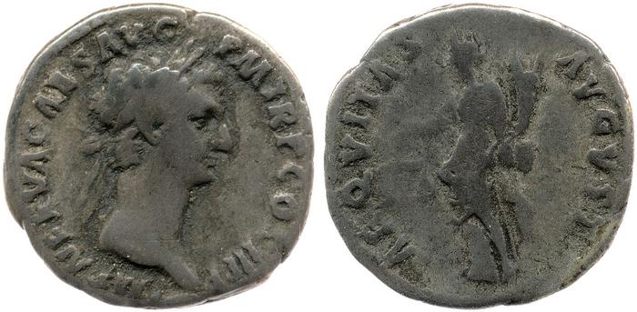 RIC II Nerva 1, реверс, bm