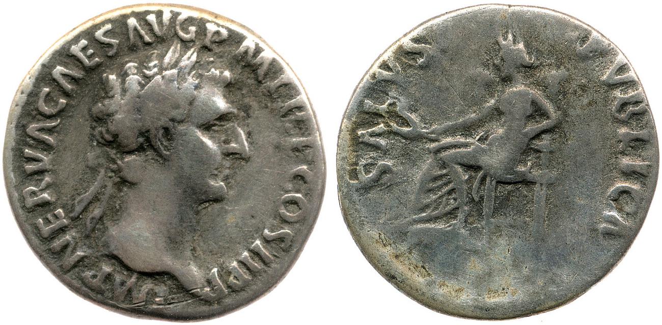 RIC II Nerva 9, аверс, bm