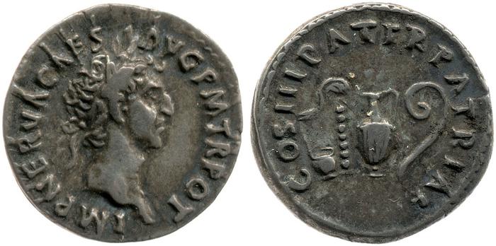 RIC II Nerva 24, реверс, bm