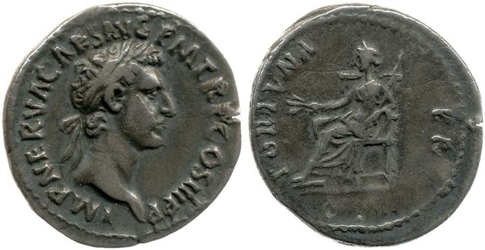 RIC II Nerva 17, реверс, bm