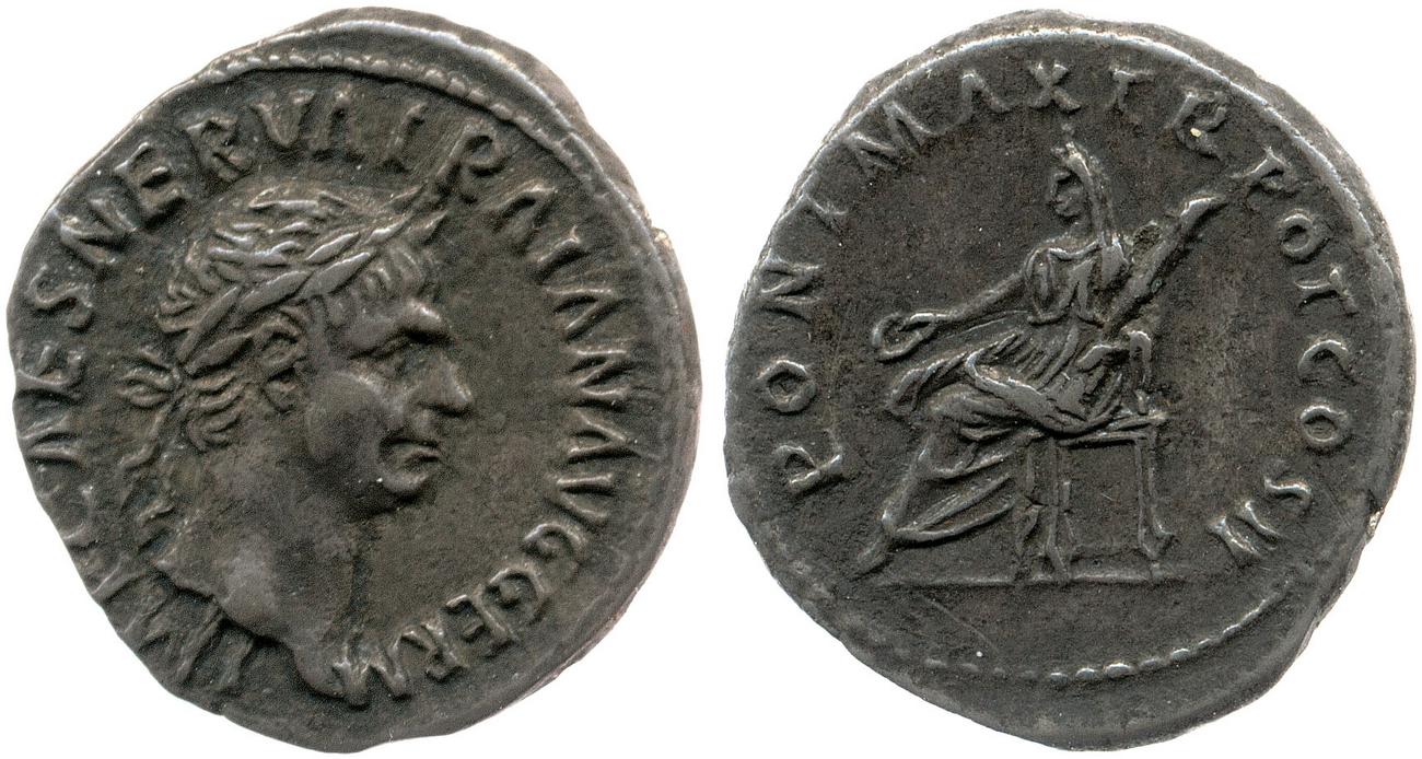 RIC II Trajan 21, аверс, bm