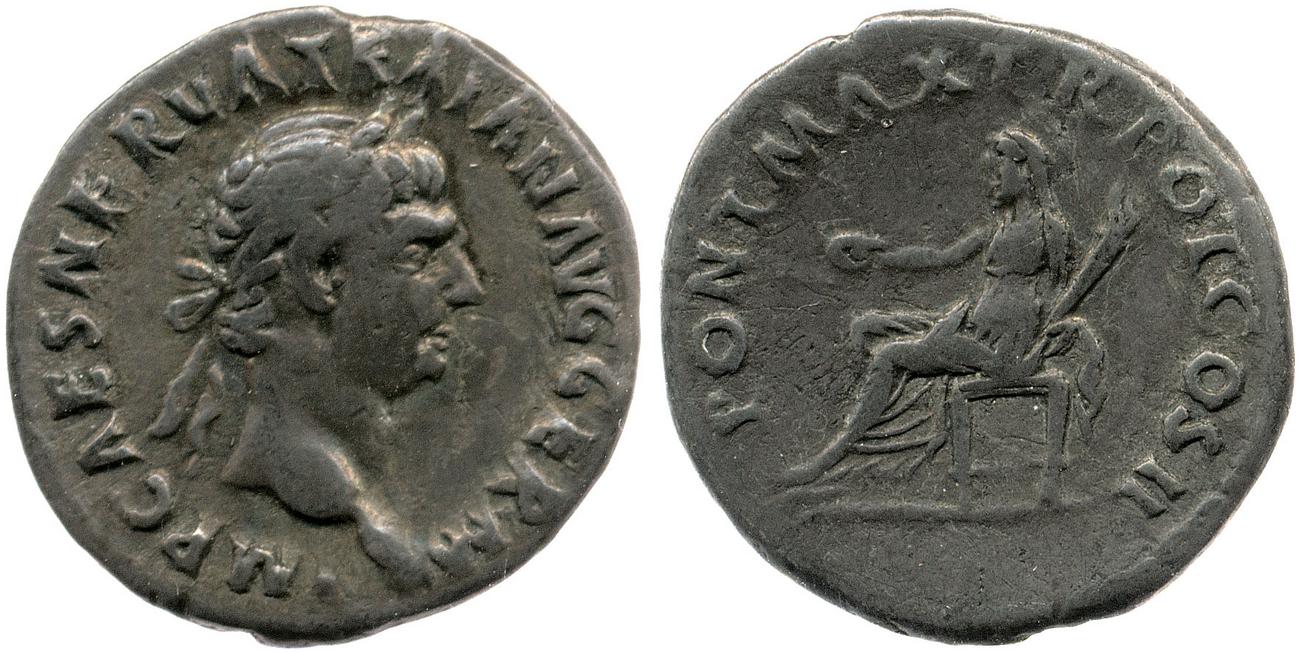RIC II Trajan 21, аверс, bm