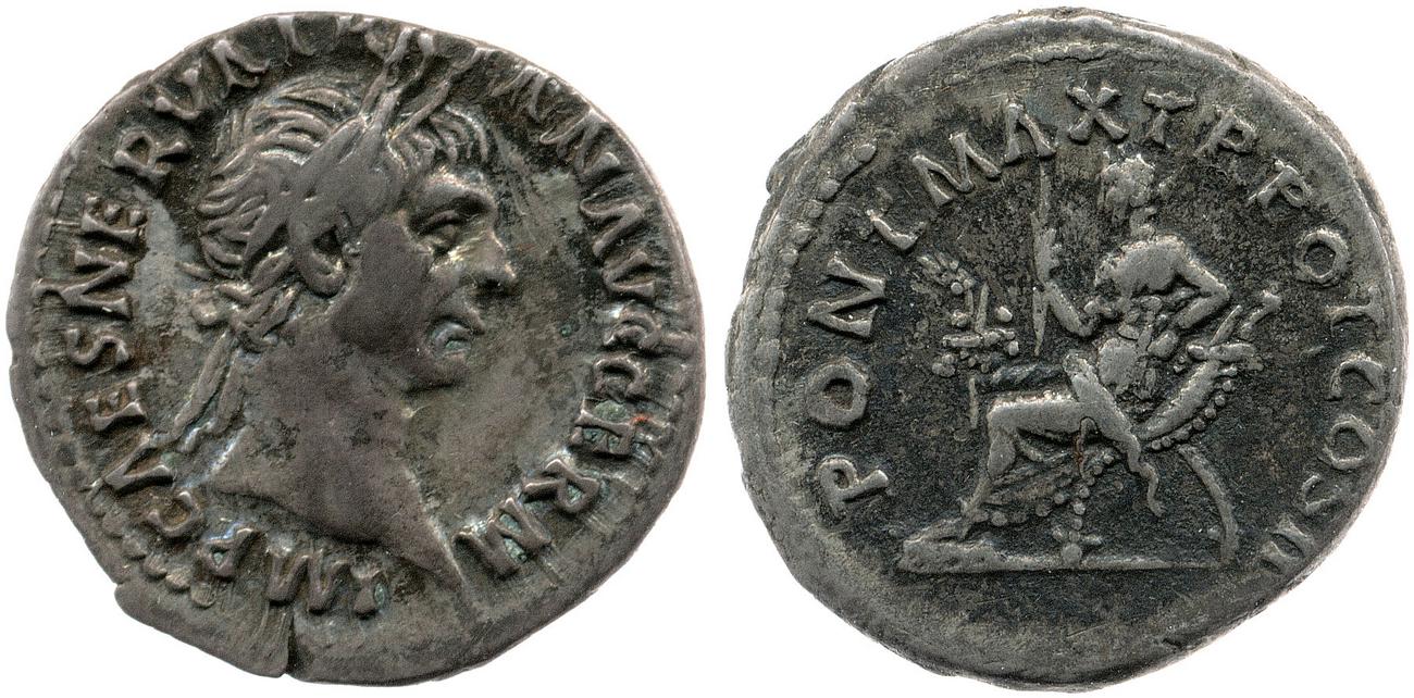 RIC II Trajan 11, аверс, bm