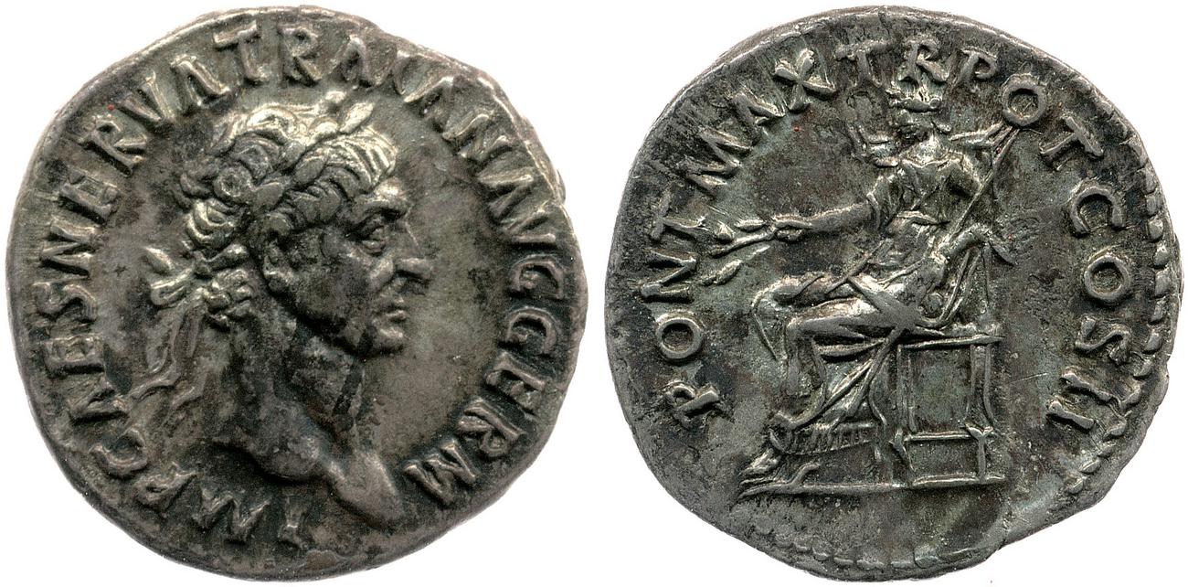 аверс RIC II Trajan 16