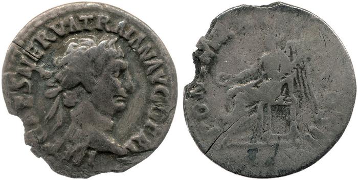 RIC II Trajan 22, реверс, Британский музей