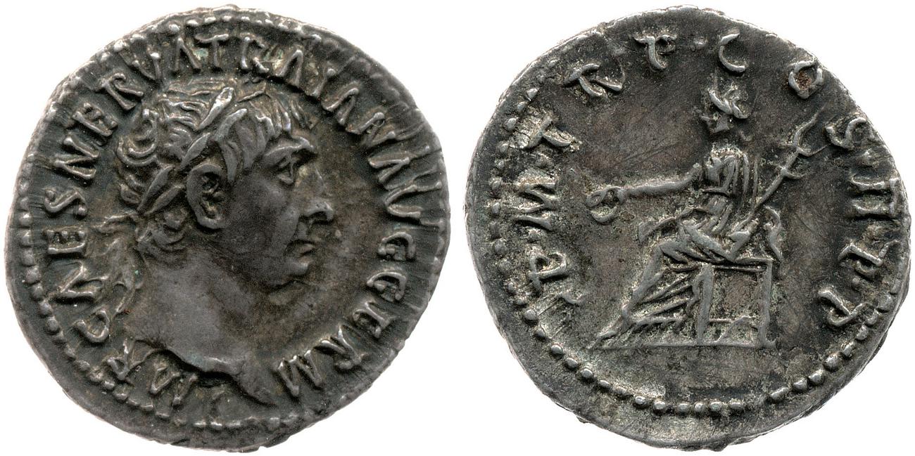 аверс RIC II Trajan 9