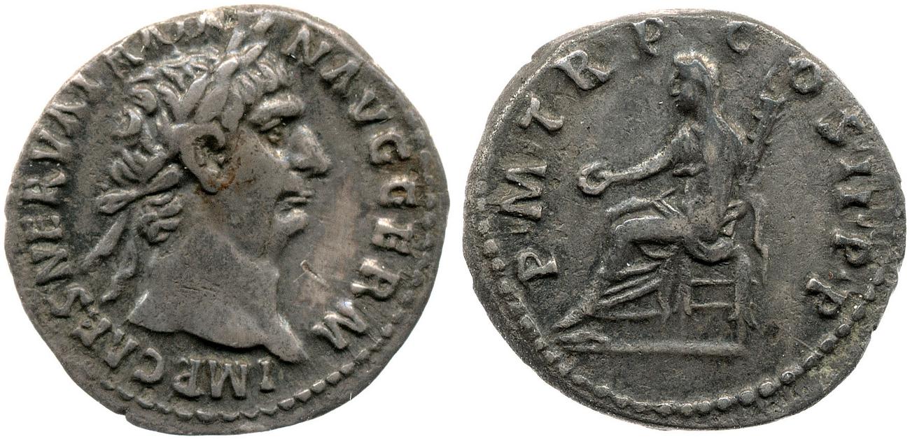 RIC II Trajan 9, аверс, bm