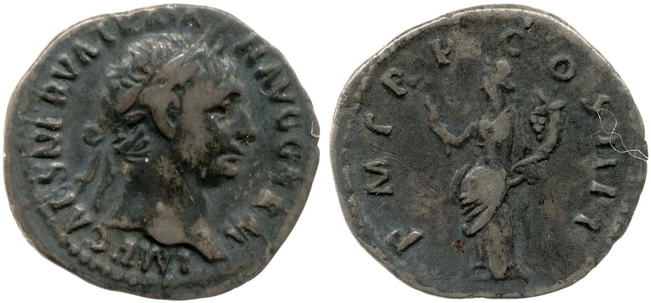 RIC II Trajan 6, аверс, bm