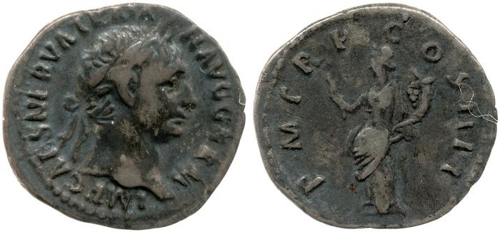 RIC II Trajan 6, реверс, bm
