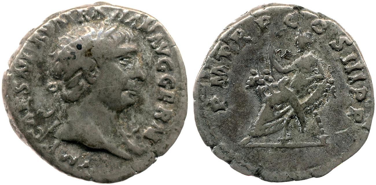RIC II Trajan 32, аверс, bm