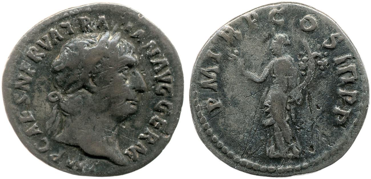 аверс RIC II Trajan 38