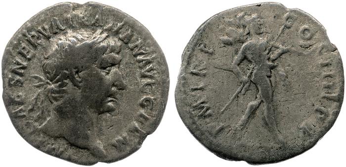 RIC II Trajan 52, реверс, bm